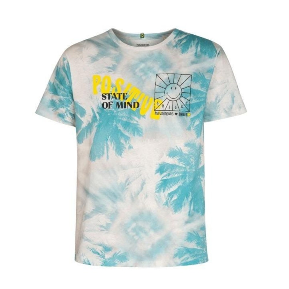 Havaianas‎ x Smiley Tie Dye T-Shirt Positive State of Mind  Medium